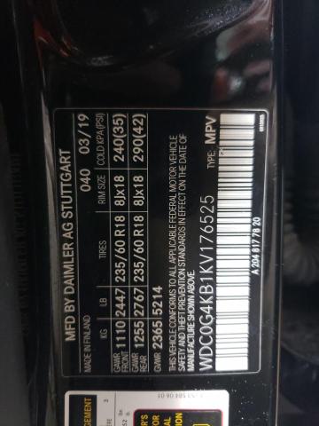WDC0G4KB1KV176525 Mercedes-Benz Glc 300 4matic