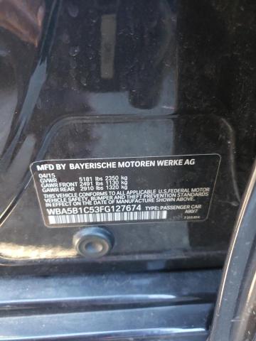 WBA5B1C53FG127674 BMW 535 I