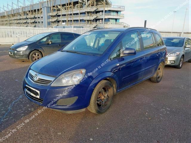 Auction sale of the 2013 Vauxhall Zafira Exc, vin: *****************, lot number: 38689364