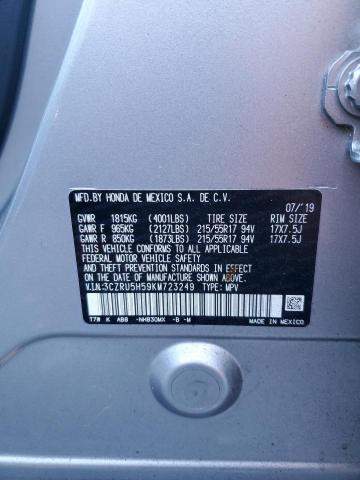 3CZRU5H59KM723249 Honda HR-V EX