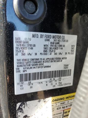 1FMJK1KT5FEF29964 Ford Expedition El Limited