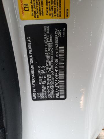 WBA4U7C5XH5H19339 BMW 430I