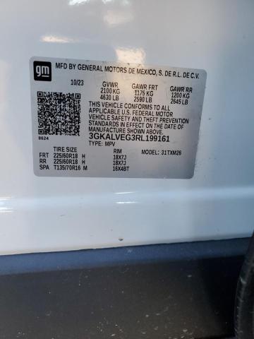 3GKALVEG3RL199161 GMC Terrain Slt