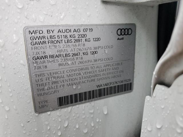 WA1AECF37K1081529 Audi Q3 PREMIUM