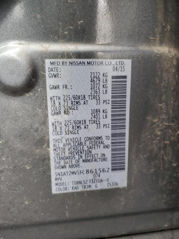 5N1AT2MV5FC861562 Nissan ROGUE S
