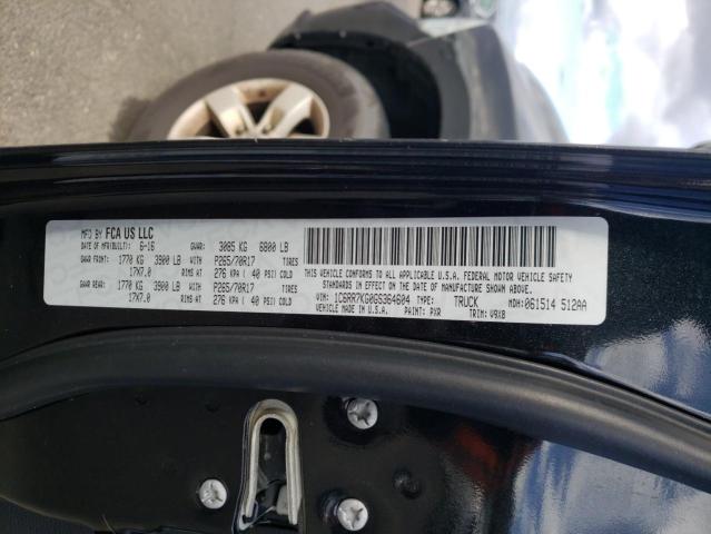 1C6RR7KG0GS364604 RAM 1500 St