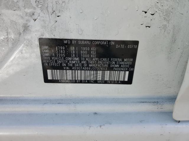 4S3GTAB66J3737653 Subaru Impreza Premium