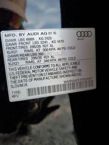 WA1DGAFE1FD014507 Audi Q7 Prestige