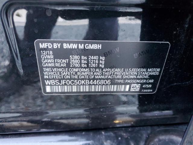 WBSJF0C50KB446806 BMW M5
