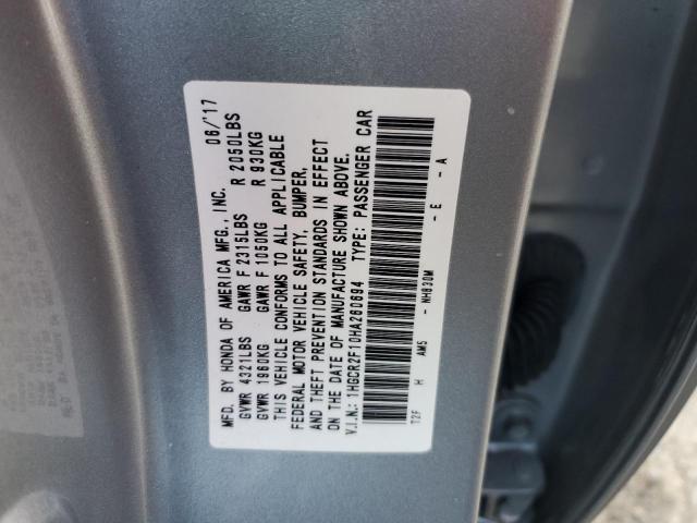 1HGCR2F10HA260694 Honda Accord Sport Special Edition