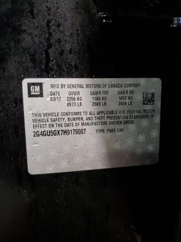 2G4GU5GX7H9179007 Buick REGAL GS