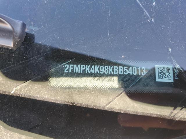 2FMPK4K98KBB54013 Ford Edge Titanium