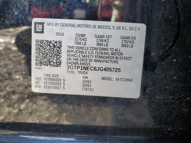 3GTP1NEC6JG405725 GMC Sierra C1500 Slt