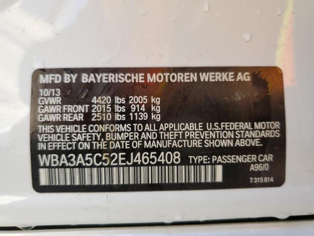 WBA3A5C52EJ465408 BMW 328 I