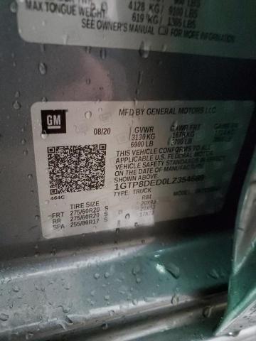 1GTP8DED0LZ354689 GMC Sierra C1500 Slt