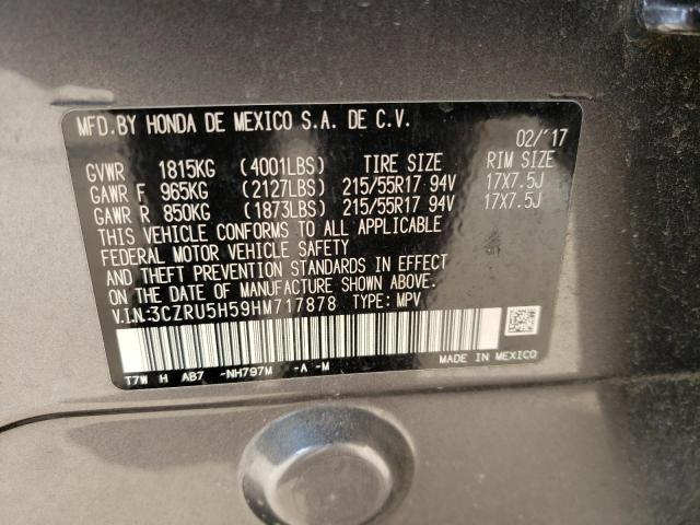 3CZRU5H59HM717878 Honda HR-V EX
