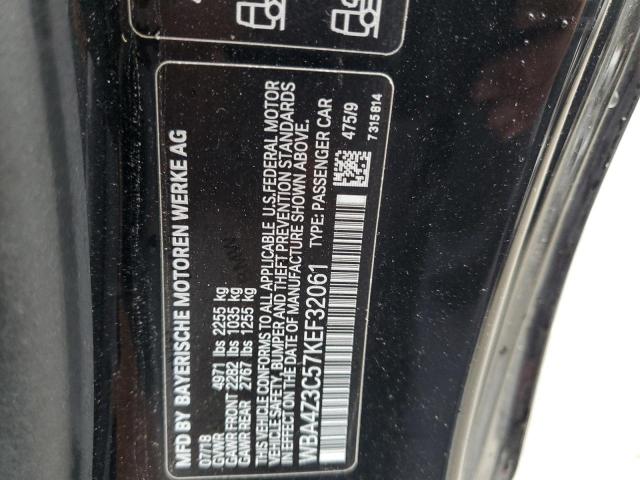 WBA4Z3C57KEF32061 BMW 430xi