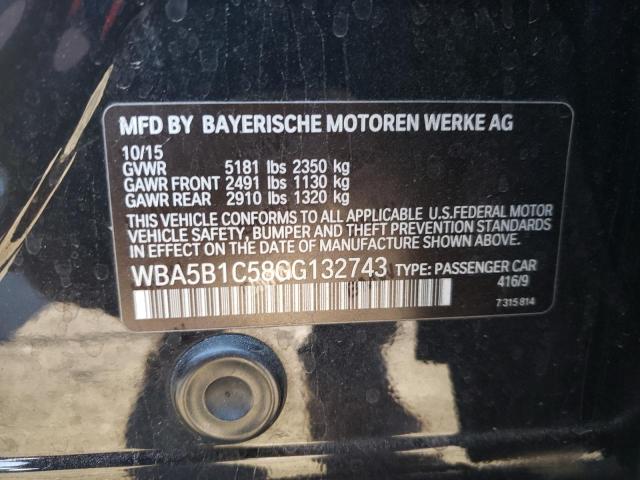 WBA5B1C58GG132743 BMW 535 I