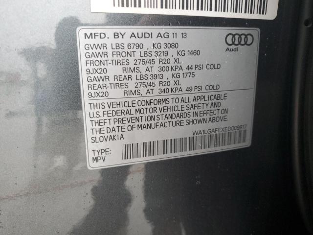 WA1LGAFEXED009817 Audi Q7 Premium Plus