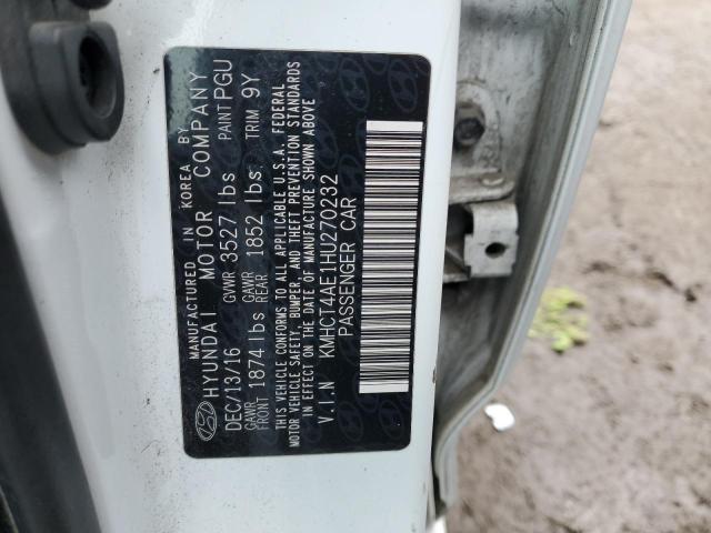 KMHCT4AE1HU270232 Hyundai ACCENT SE