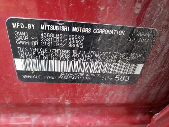 JA32V6FV5FU008885 Mitsubishi Lancer Ralliart