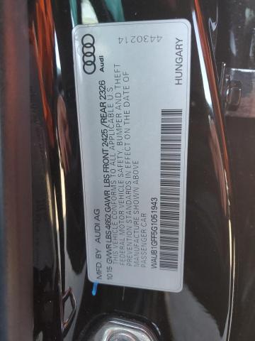 WAUB1GFF5G1051943 Audi S3 Premium Plus