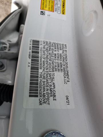 1HGCV1F50MA058358 Honda ACCORD EXL