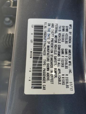 1HGCR2F37HA264839 Honda ACCORD LX