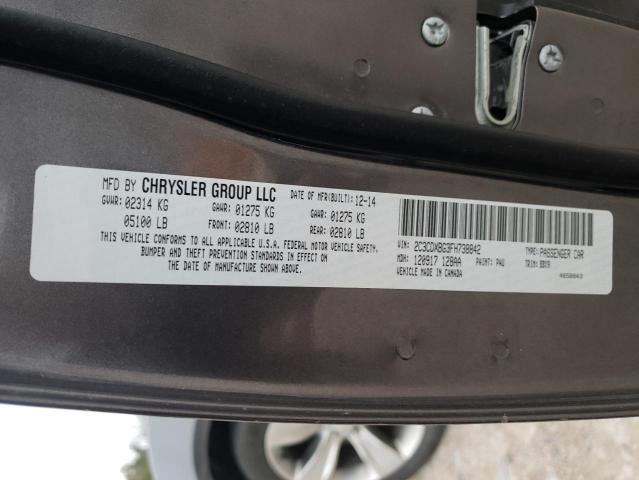 2C3CDXBG3FH738842 Dodge Charger Se