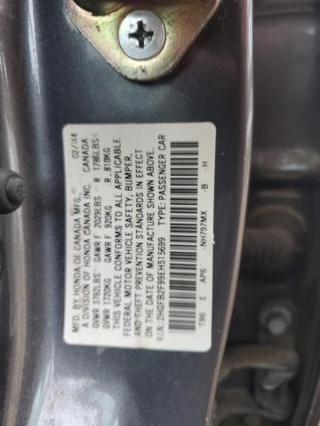 2HGFB2F99EH515699 Honda CIVIC EXL