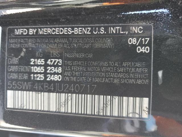 55SWF4KB4JU240717 Mercedes-Benz C 300 4matic