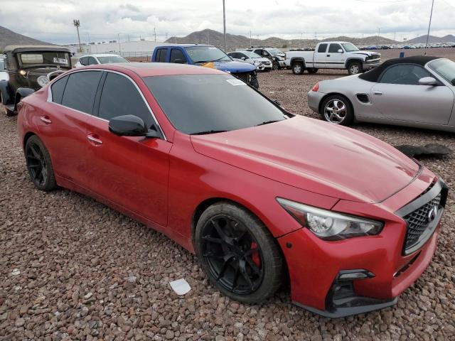 JN1FV7ARXJM700249 Infiniti Q50 Red Sport 400