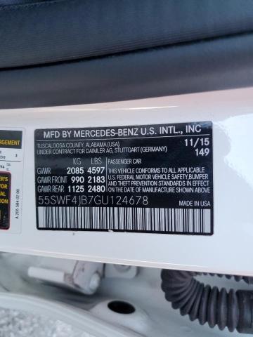 55SWF4JB7GU124678 Mercedes-Benz C 300