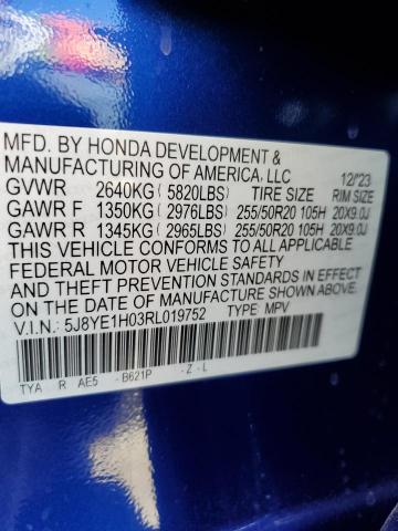 5J8YE1H03RL019752 Acura MDX A-SPEC