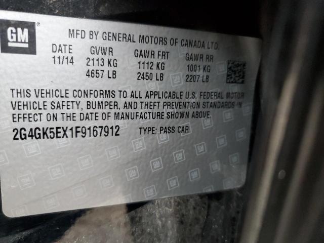 2G4GK5EX1F9167912 Buick Regal