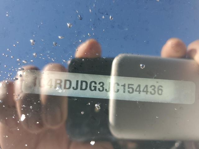 1C4RDJDG3JC154436 Dodge DURANGO GT