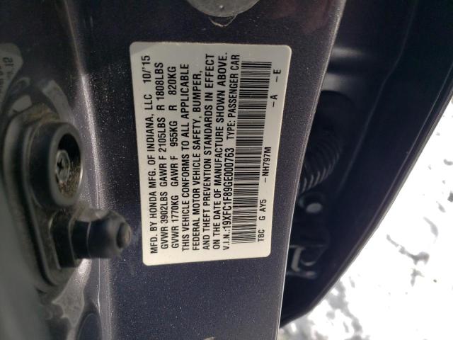 19XFC1F89GE000763 Honda CIVIC EX