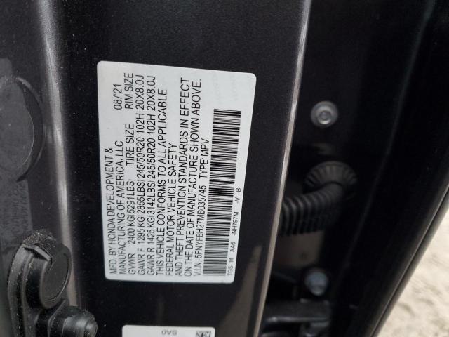 5FNYF8H27MB035745 Honda Passport Sport