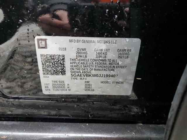 5GAEVBKW0JJ199407 Buick Enclave Premium