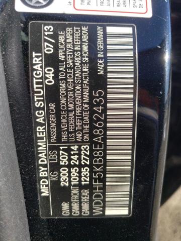 WDDHF5KB8EA862435 Mercedes-Benz E 350