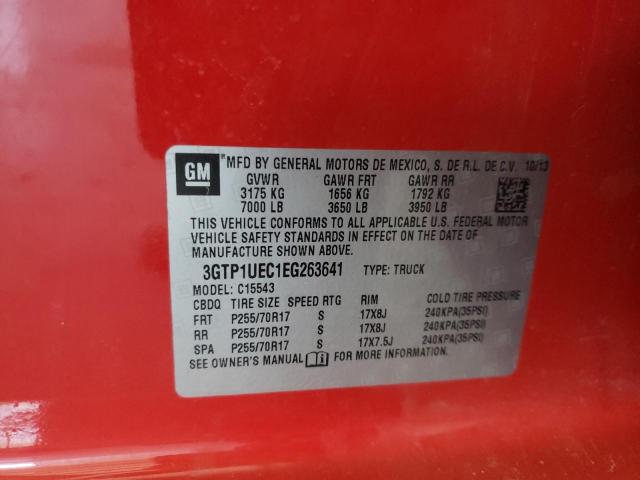 3GTP1UEC1EG263641 GMC Sierra C1500 Sle
