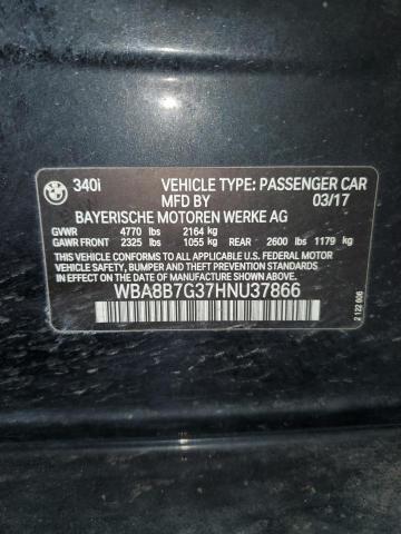 WBA8B7G37HNU37866 BMW 340 XI