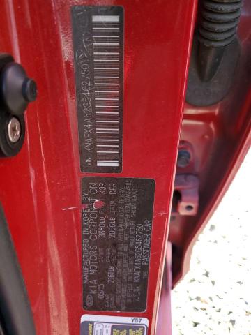 KNAFX4A62G5462750 KIA FORTE LX
