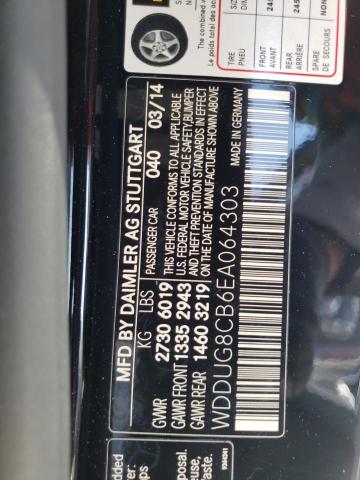 WDDUG8CB6EA064303 Mercedes-Benz S 550