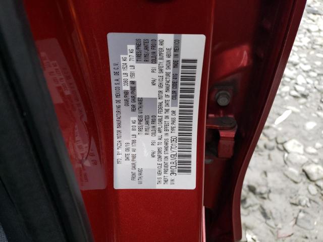 3MYDLBJV9LY701050 Toyota YARIS LE