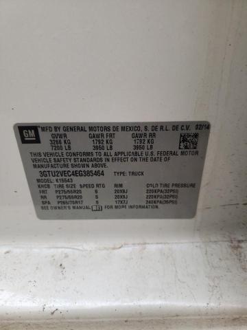 3GTU2VEC4EG385464 GMC Sierra K1500 Slt