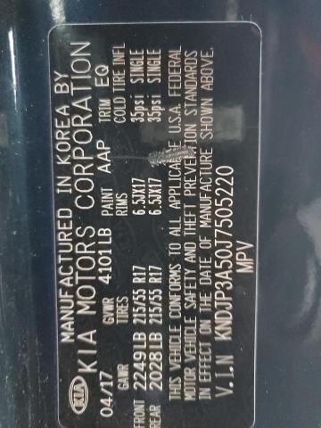 KNDJP3A50J7505220 KIA SOUL +