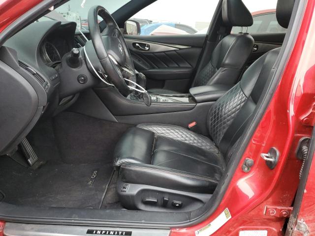 JN1FV7ARXJM700249 Infiniti Q50 Red Sport 400