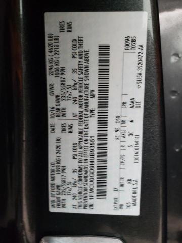 1FMCU0GD9HUB93551 Ford ESCAPE SE