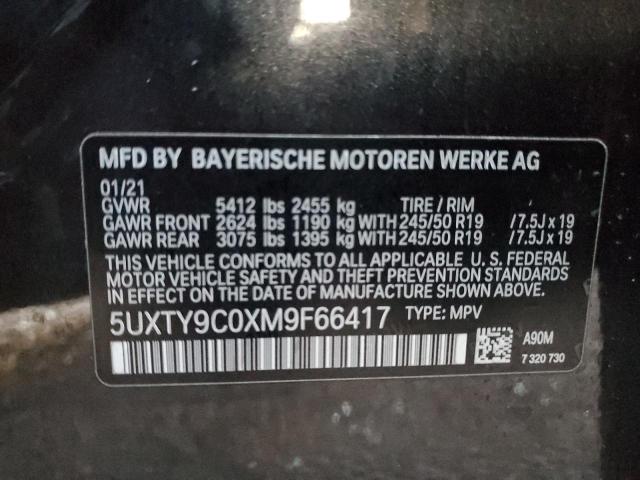 5UXTY9C0XM9F66417 BMW X3 Xdrivem40i